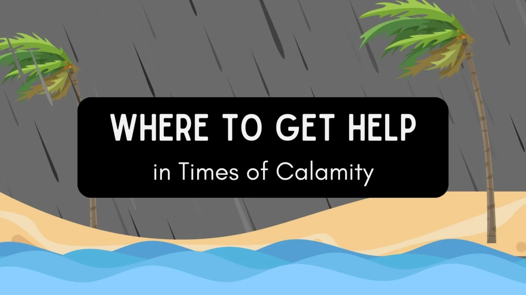 where to get help in times of calamity in the Philippines